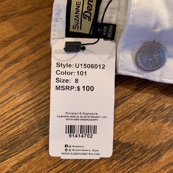 NWT. Suzanne Betro pant - Picture 3 of 6